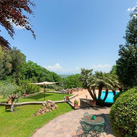 Villa Carolina - Piscina E Parco Panoramico Campagnano Di Roma Extérieur photo