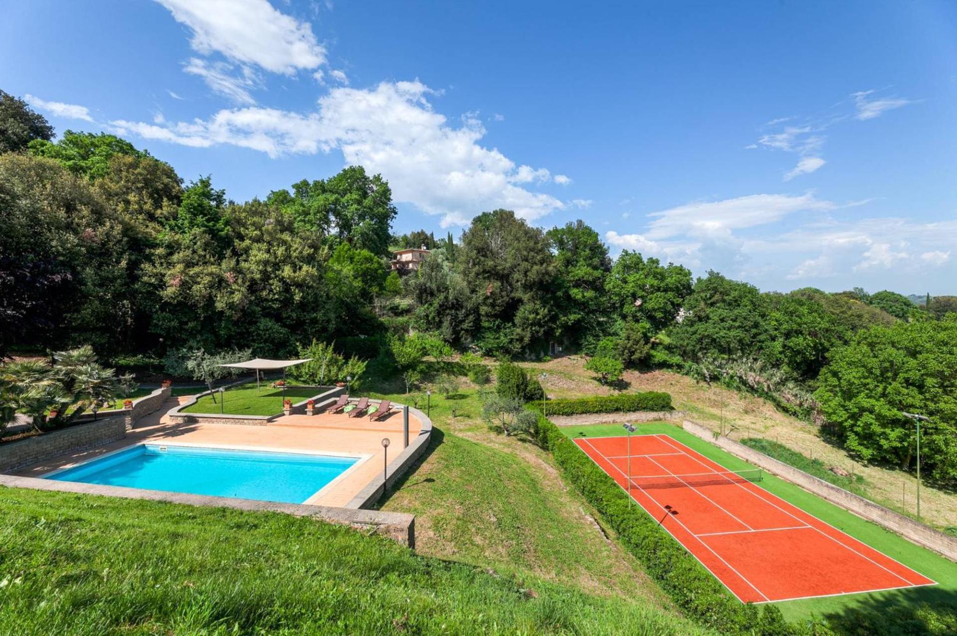 Villa Carolina - Piscina E Parco Panoramico Campagnano Di Roma Extérieur photo